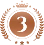 Top 3 Badge